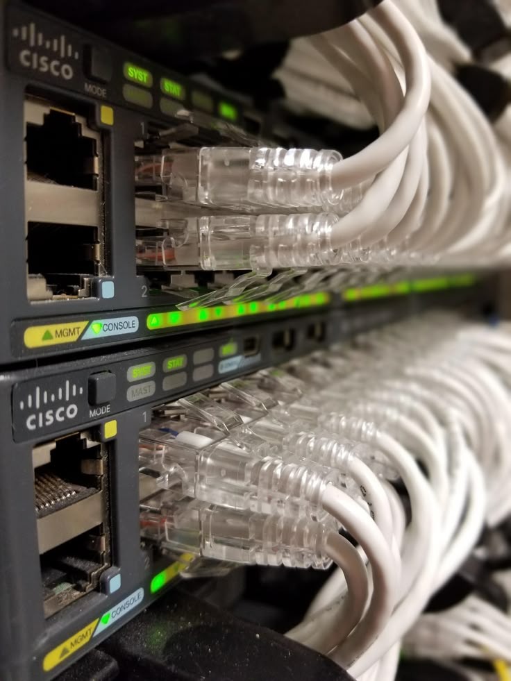 TonnyCaan engineer installing network cabling in a patch panel